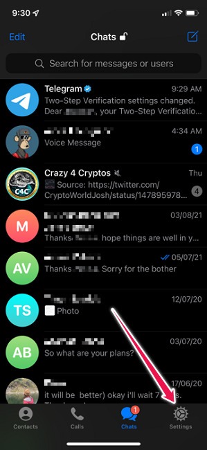 修复 Telegram 不保存照片 iOS 设置